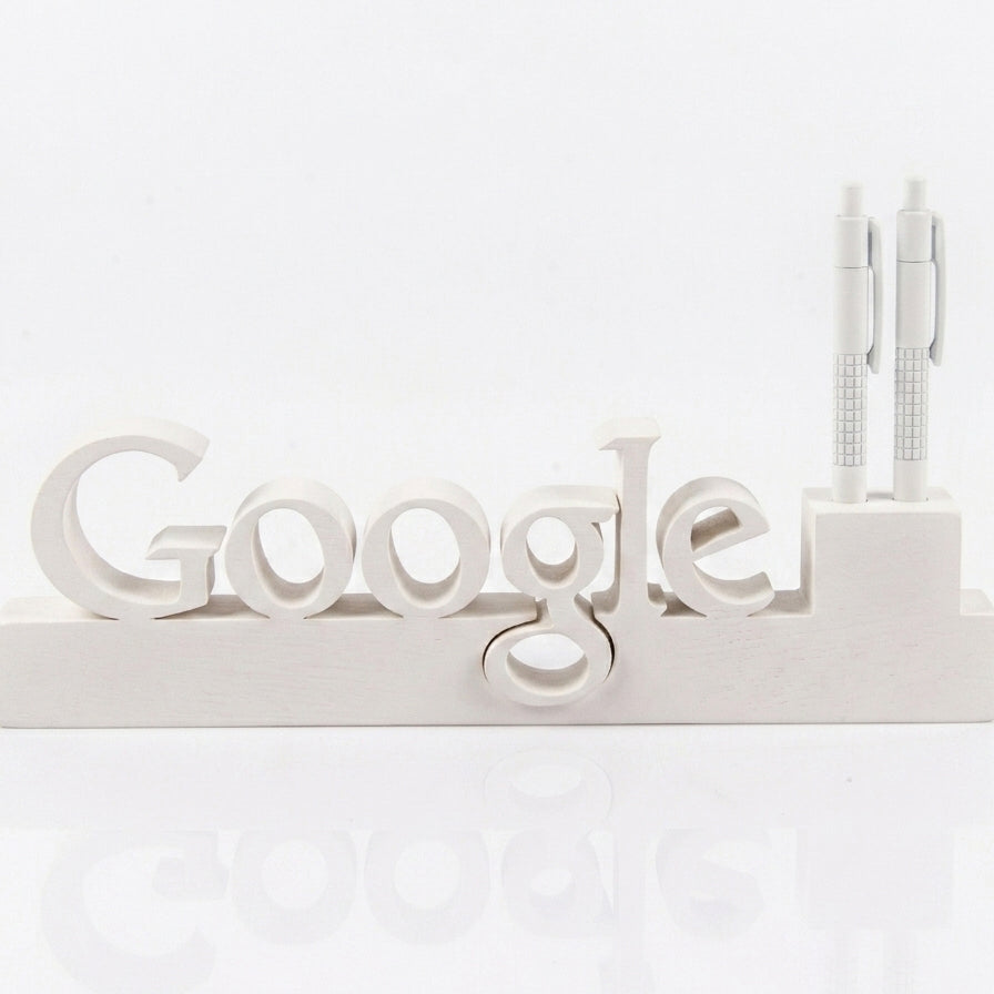 Customized Brand Name Desk Organizer with Pen Holder – Laser-Cut | Corporate & Office Gift