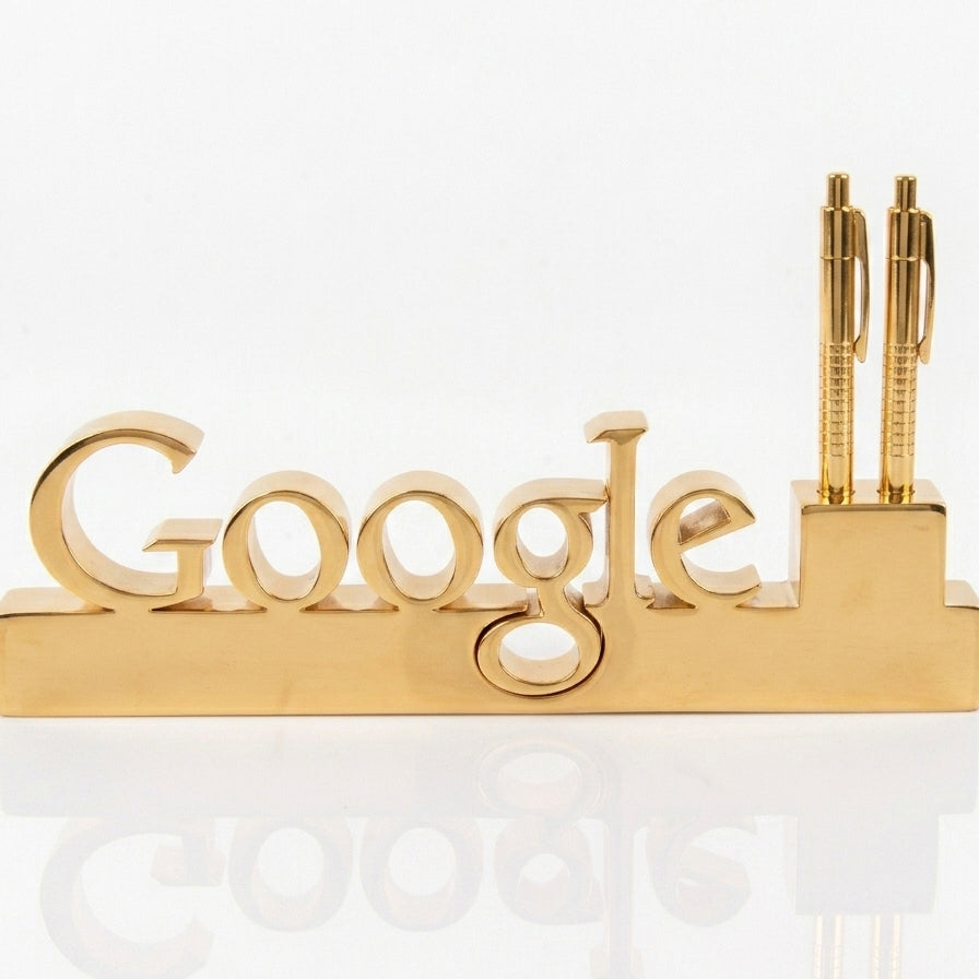 Customized Brand Name Desk Organizer with Pen Holder – Laser-Cut | Corporate & Office Gift
