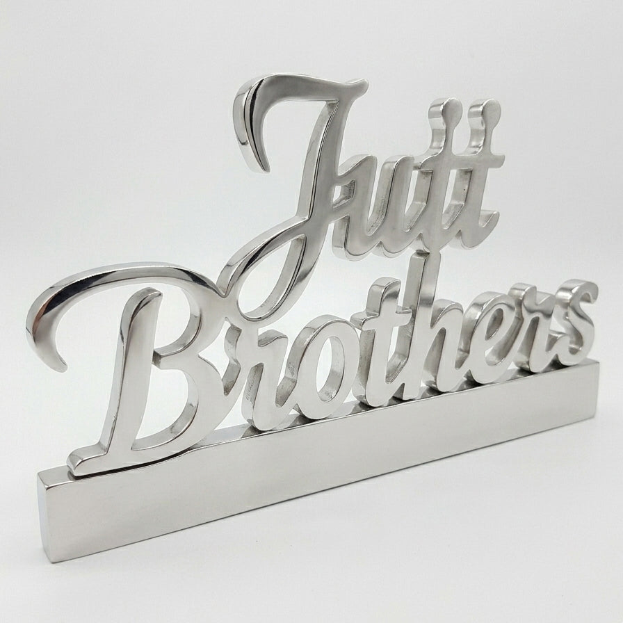 Customized Name Stacked Script with Base Décor – Handcrafted Wood | 5 Colors
